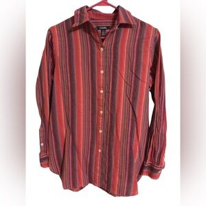 🌹Chaps Dusty Lane Striped Shirt